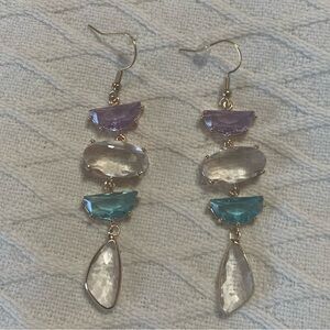 Rhinestone earrings